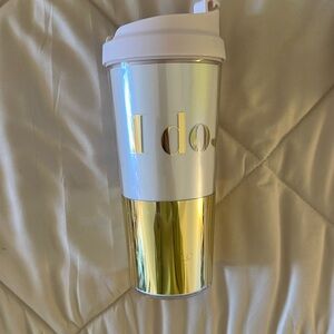 Kate spade “I do” travel mug, never used